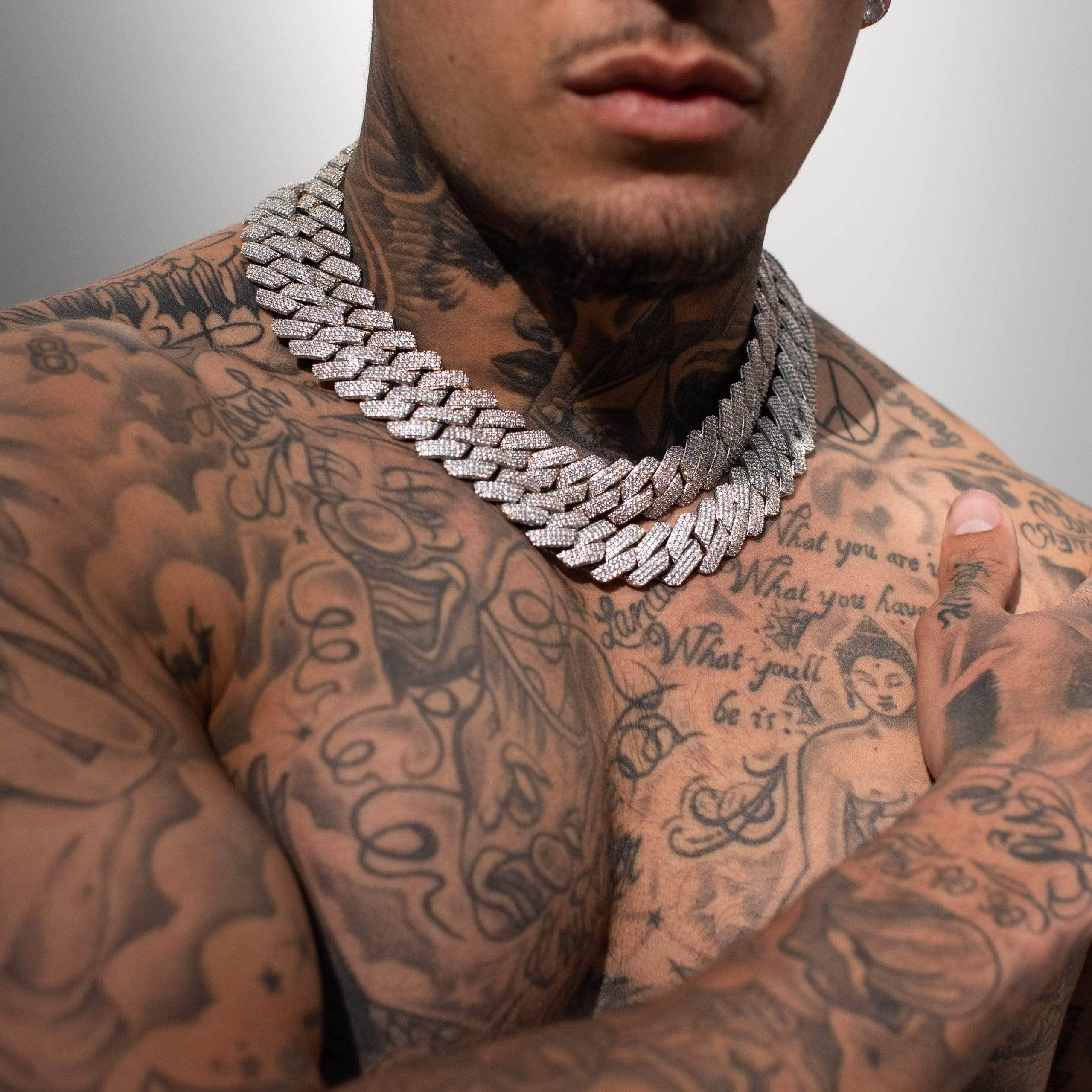 20mm Monaco Chain Bundle 20" & 22" - Gold