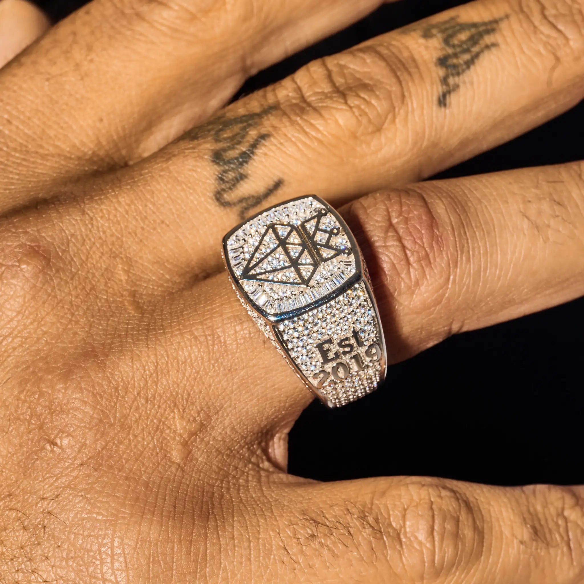 The Adamans Ring - White Gold