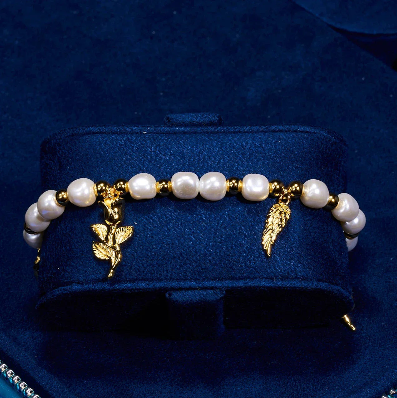 5mm PEARL BRACELET ANGELS