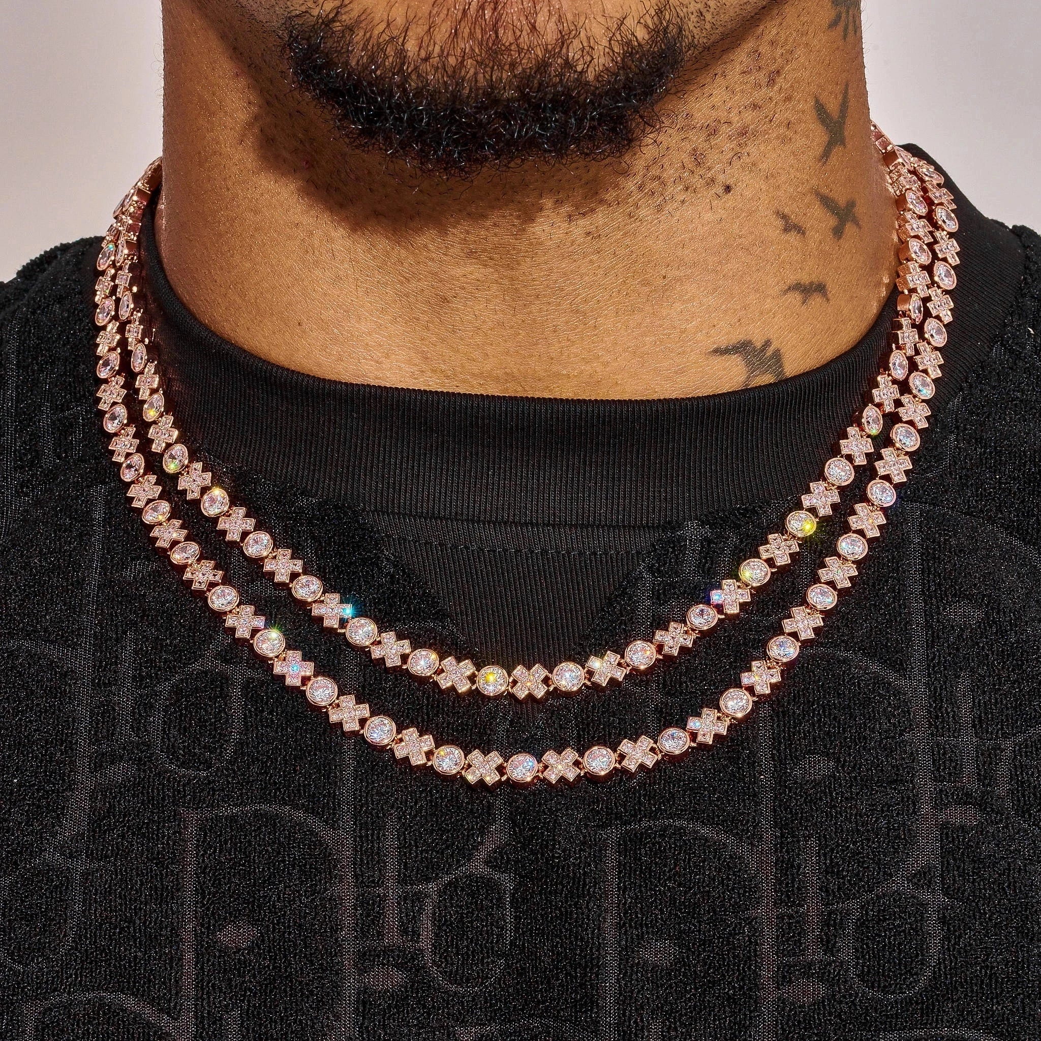 5MM XOXO Chain - Rose Gold