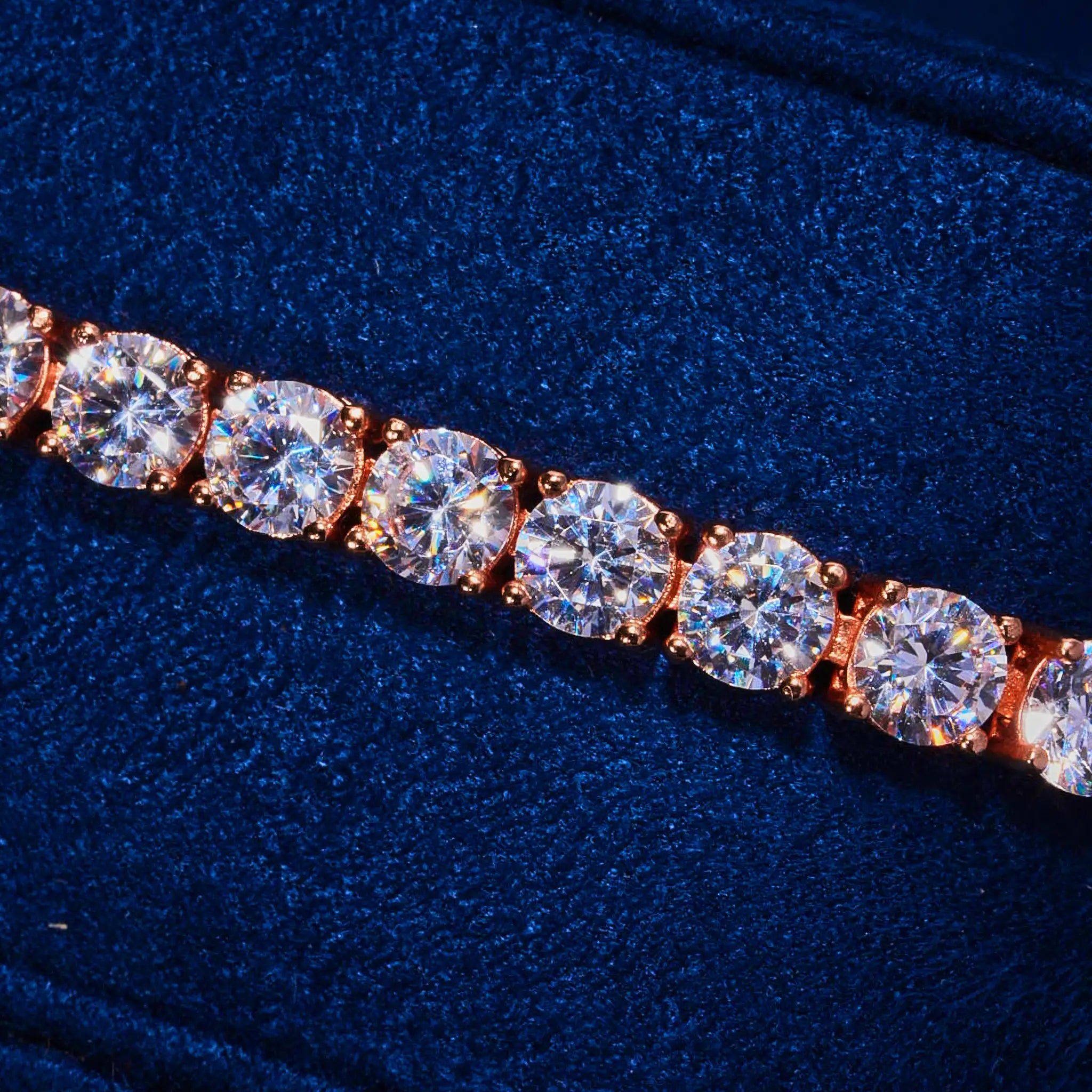 5mm Tennis Bracelet - Rose Gold