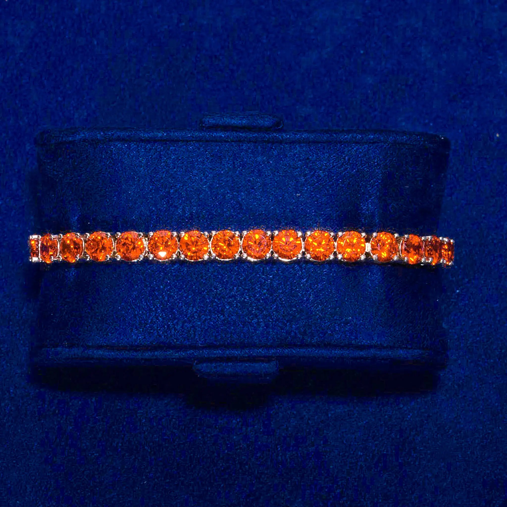 5mm Tennis Bracelet - Red Ruby