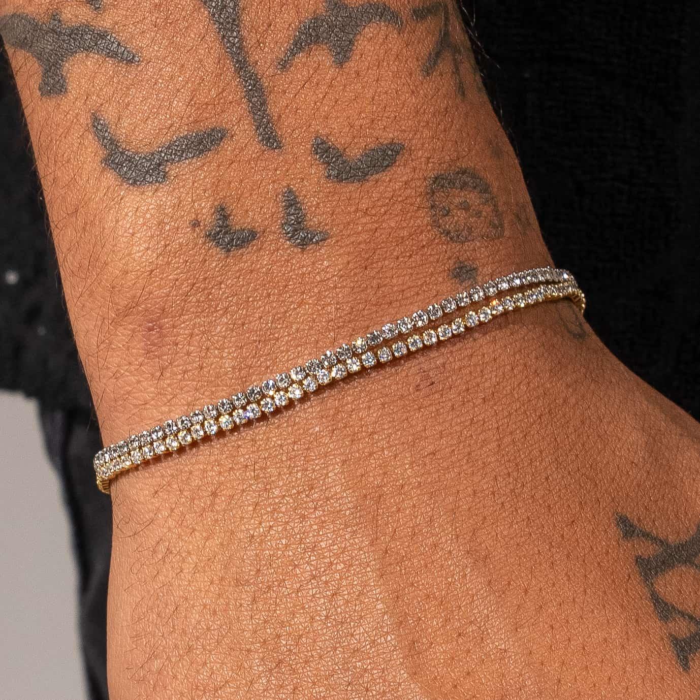 1.5mm Tennis Bracelet - White Gold