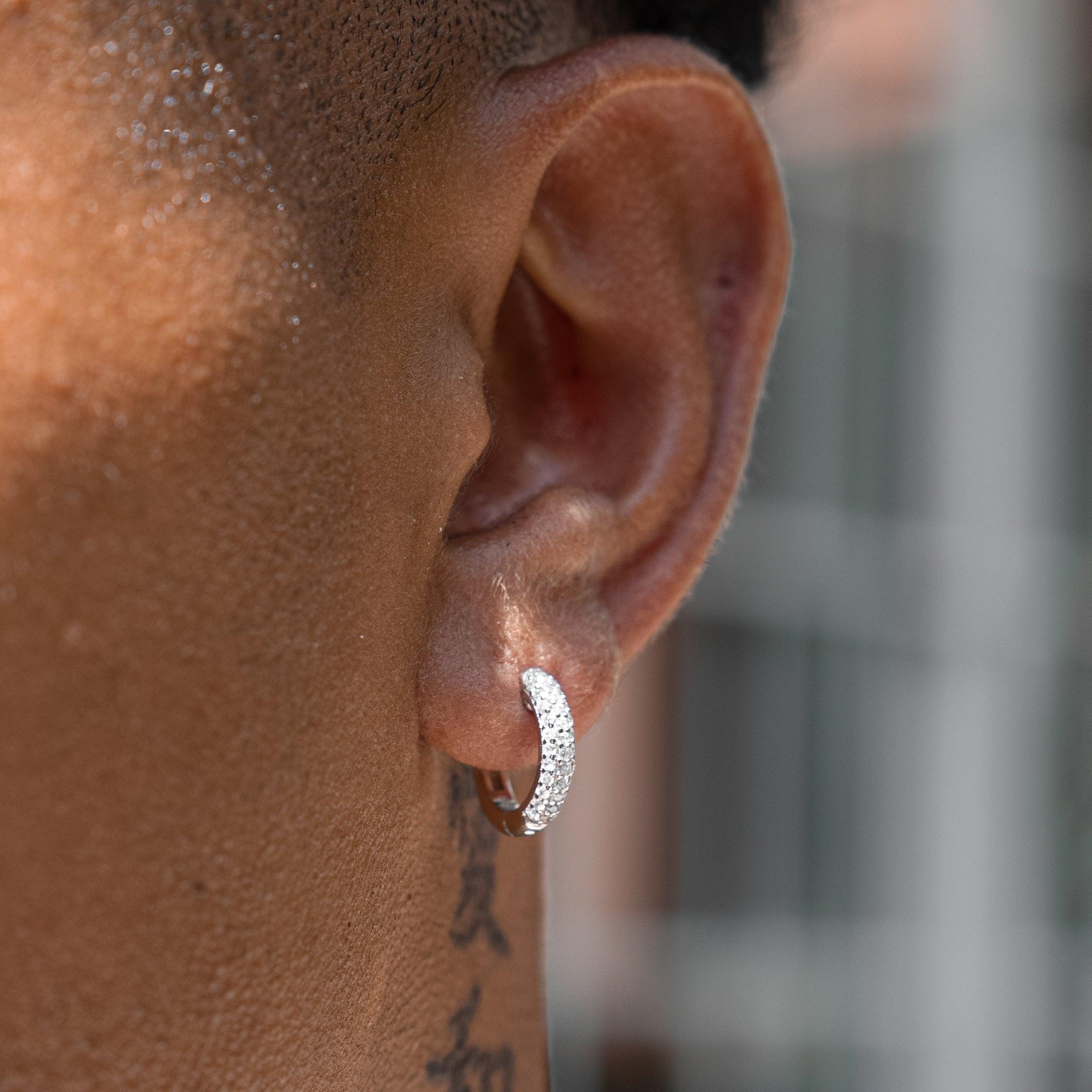 Mini Hoop Earrings - 925 Silver