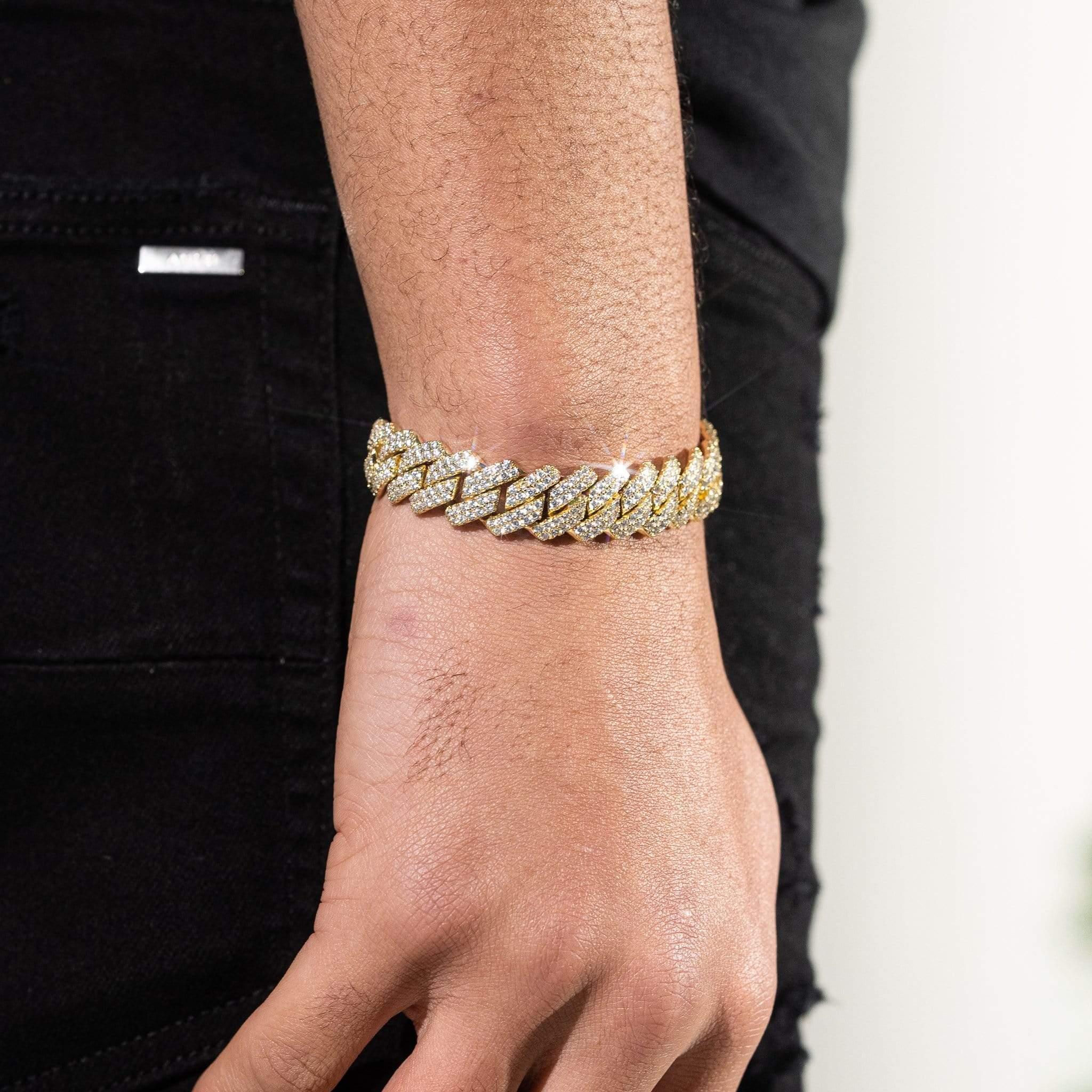 14mm Monaco Bracelet - Gold