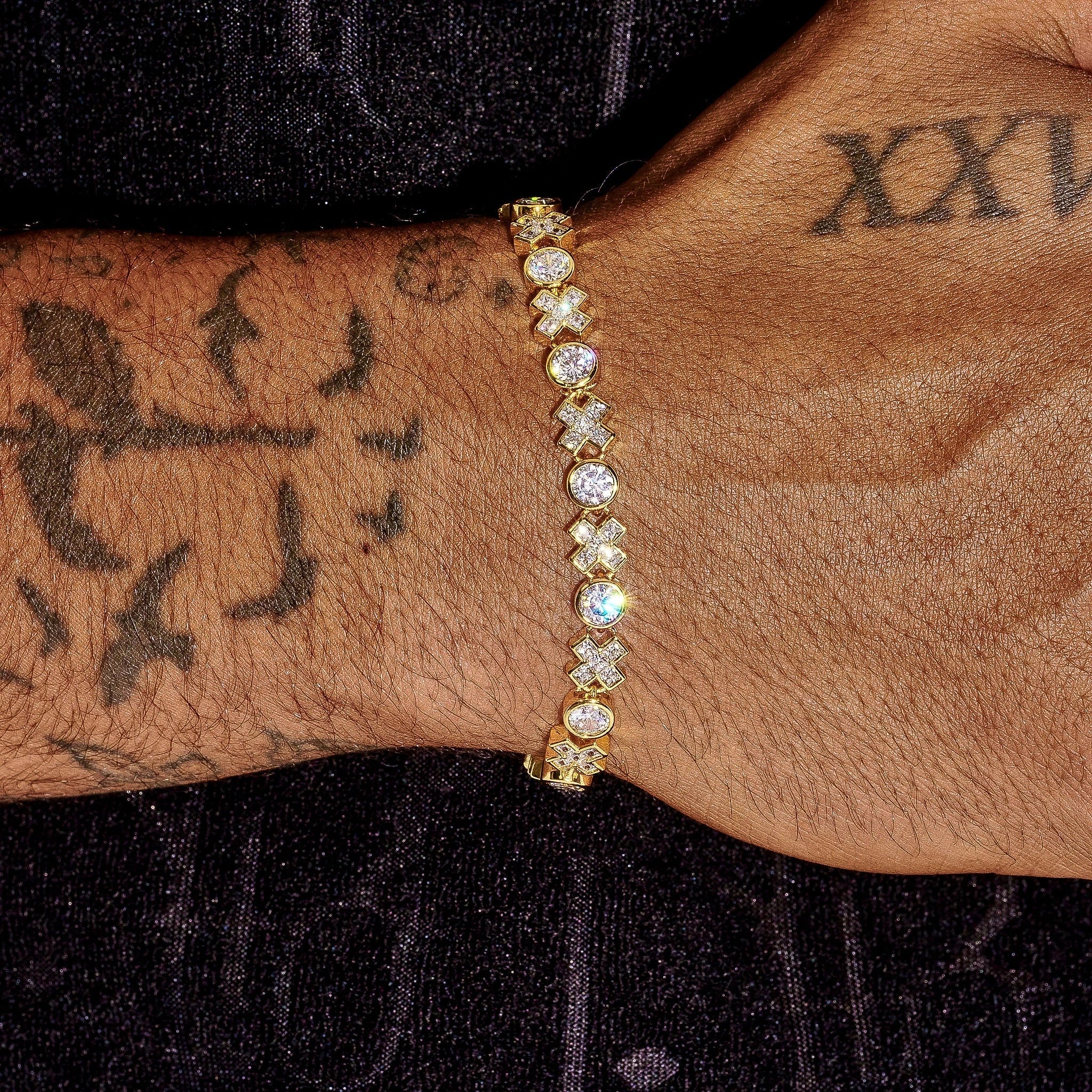 5MM XOXO Bracelet - Gold