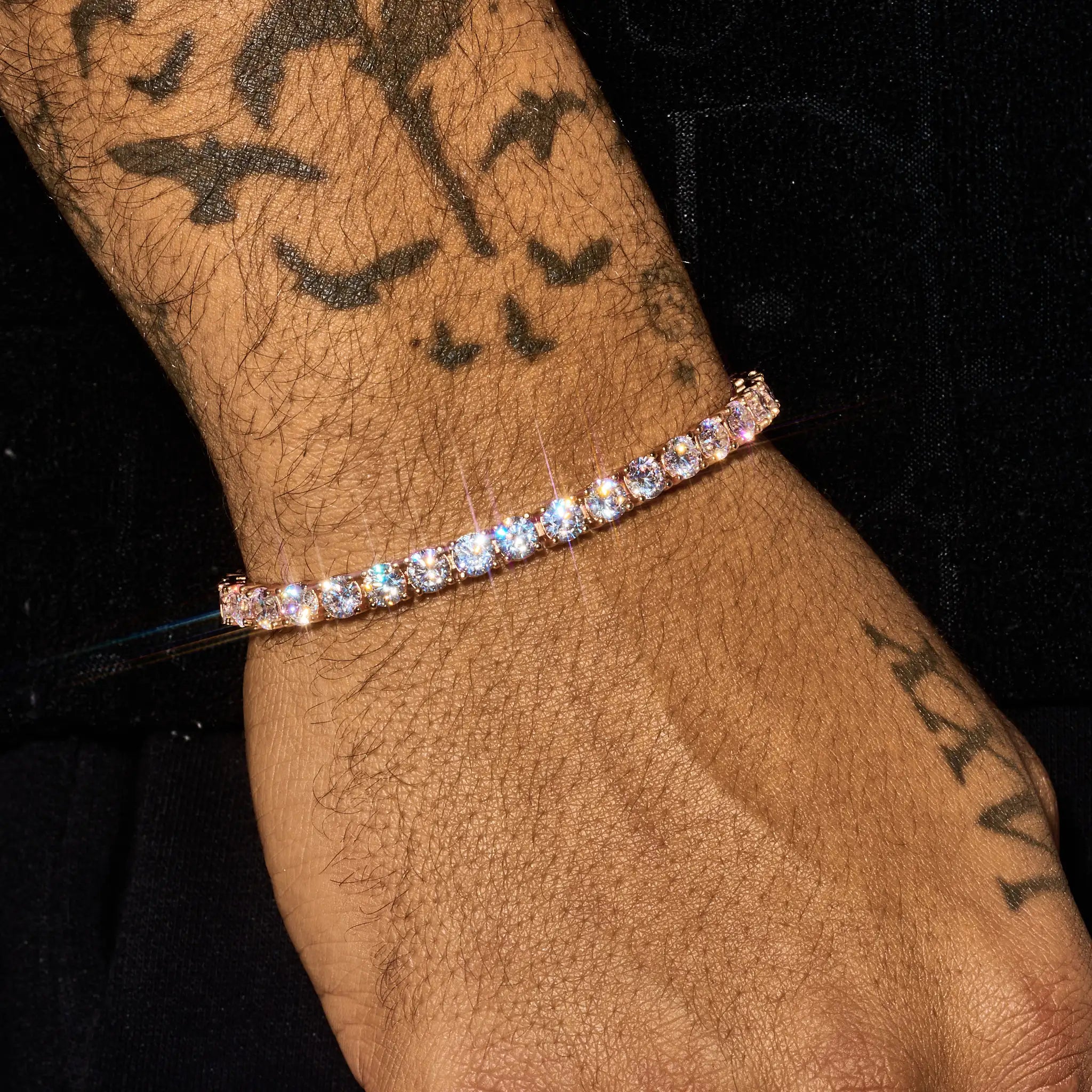 5mm Tennis Bracelet - Rose Gold