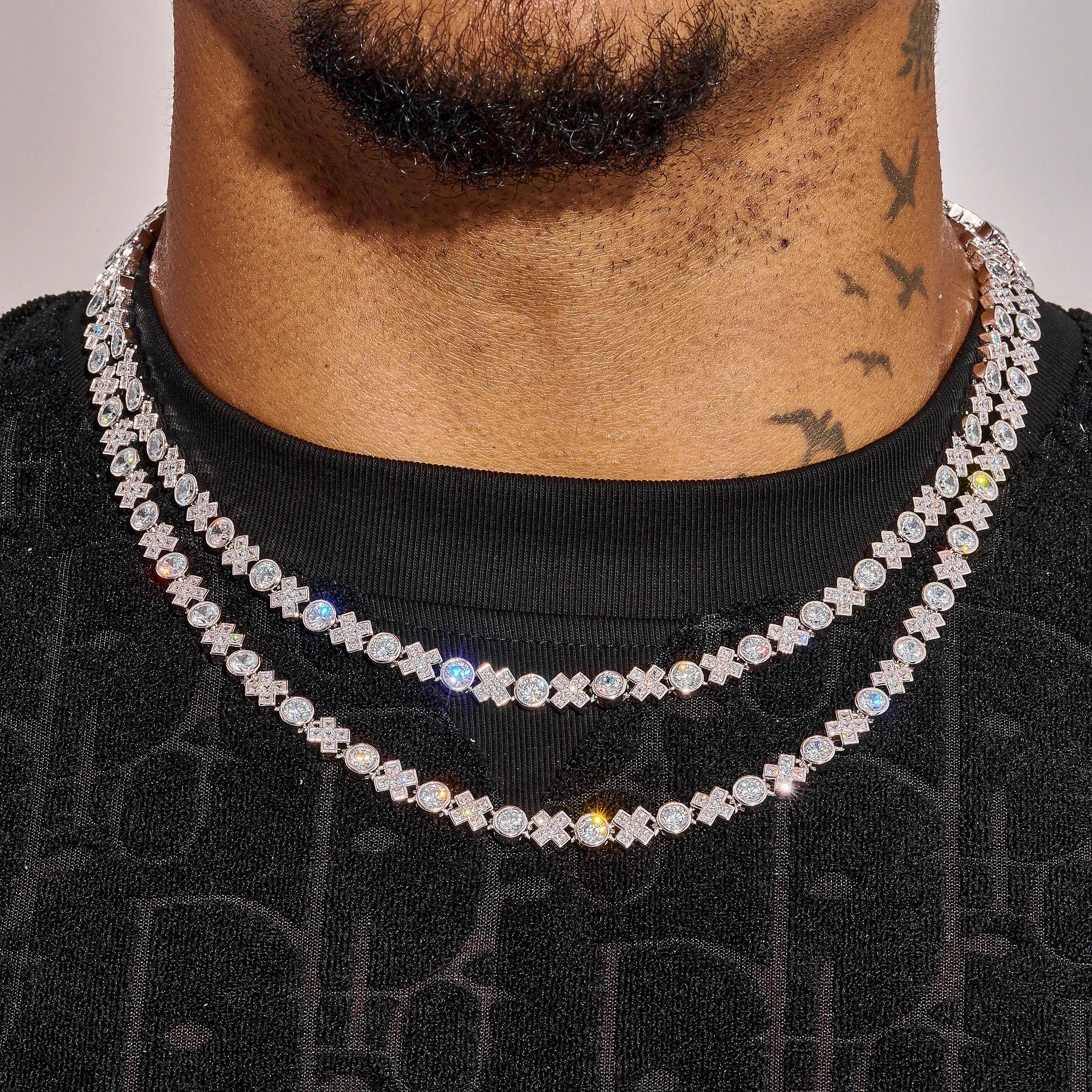 5MM XOXO Chain - White Gold