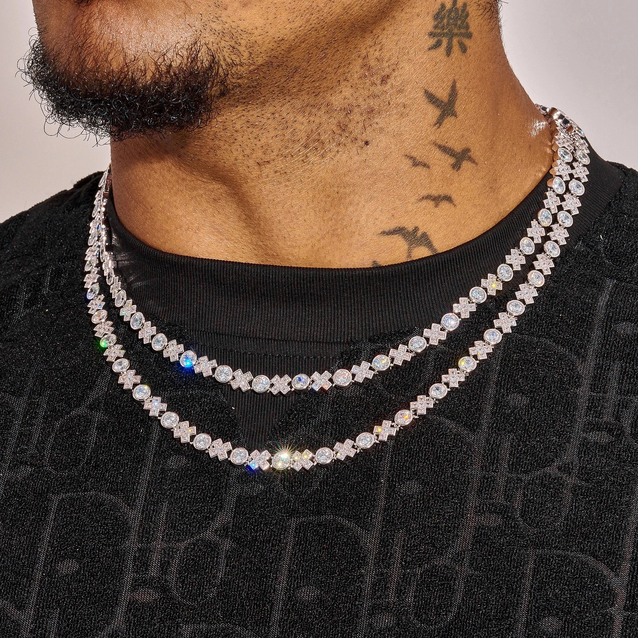 5MM XOXO Chain - White Gold