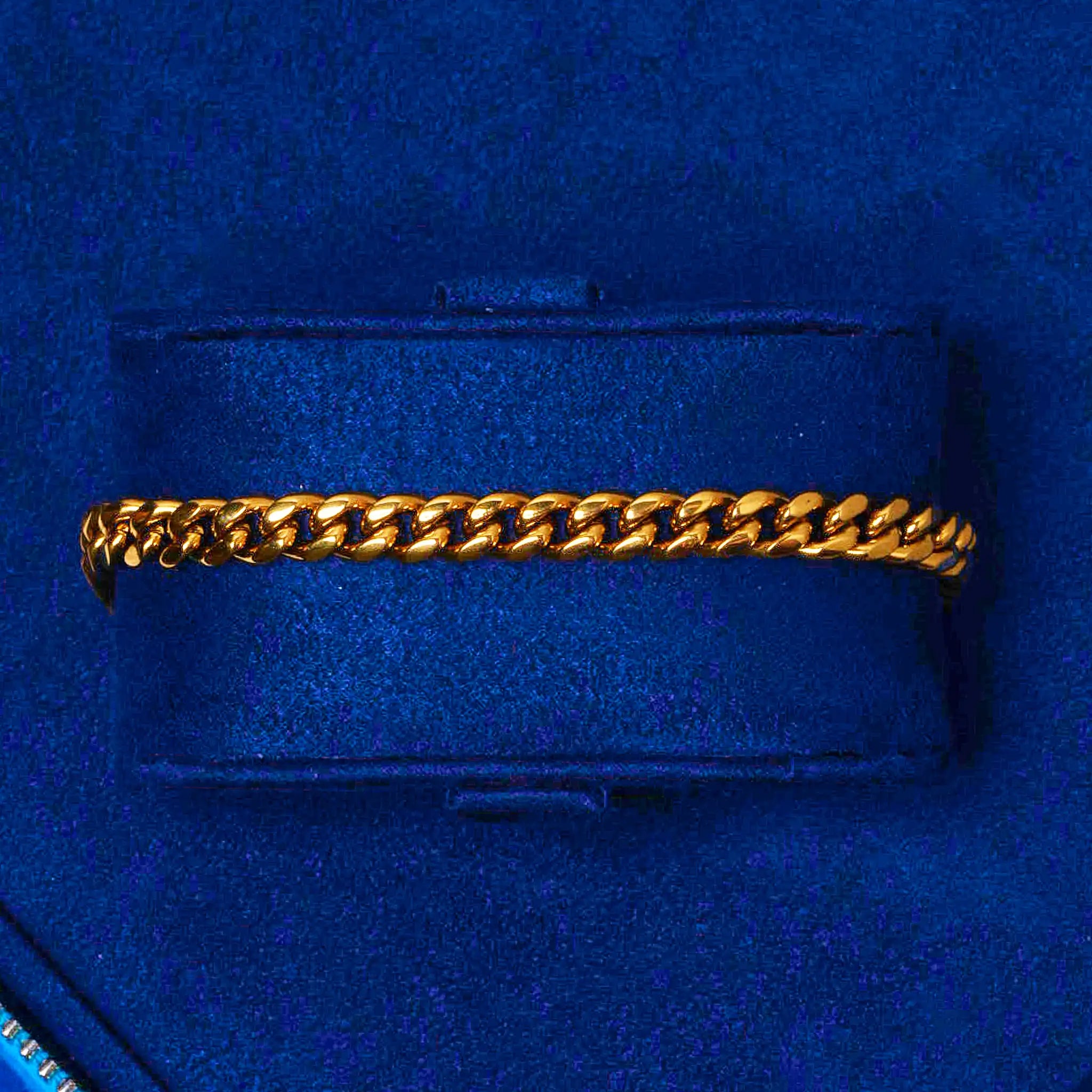 Micro Cuban Bracelet - Gold