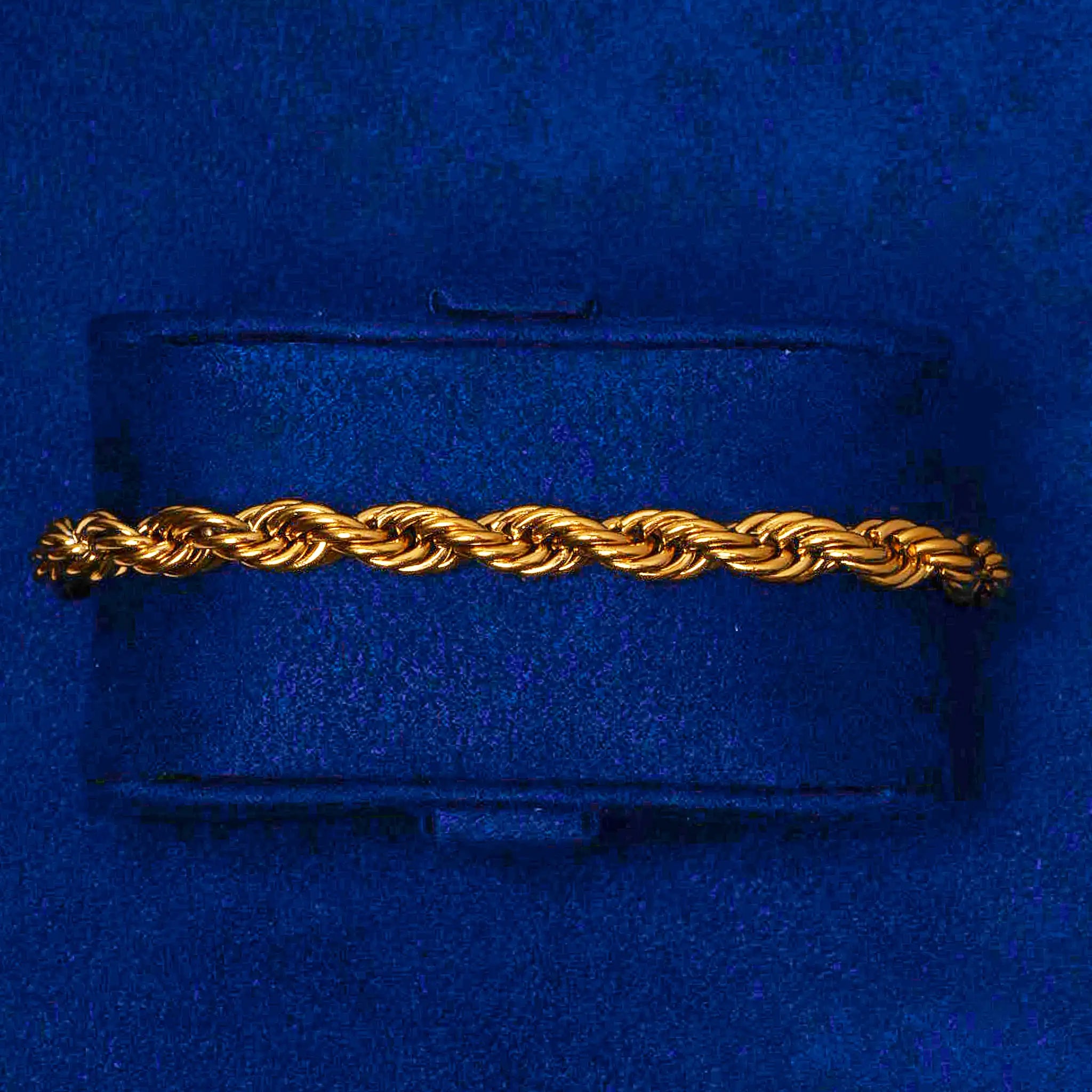 6mm Rope Bracelet - Gold