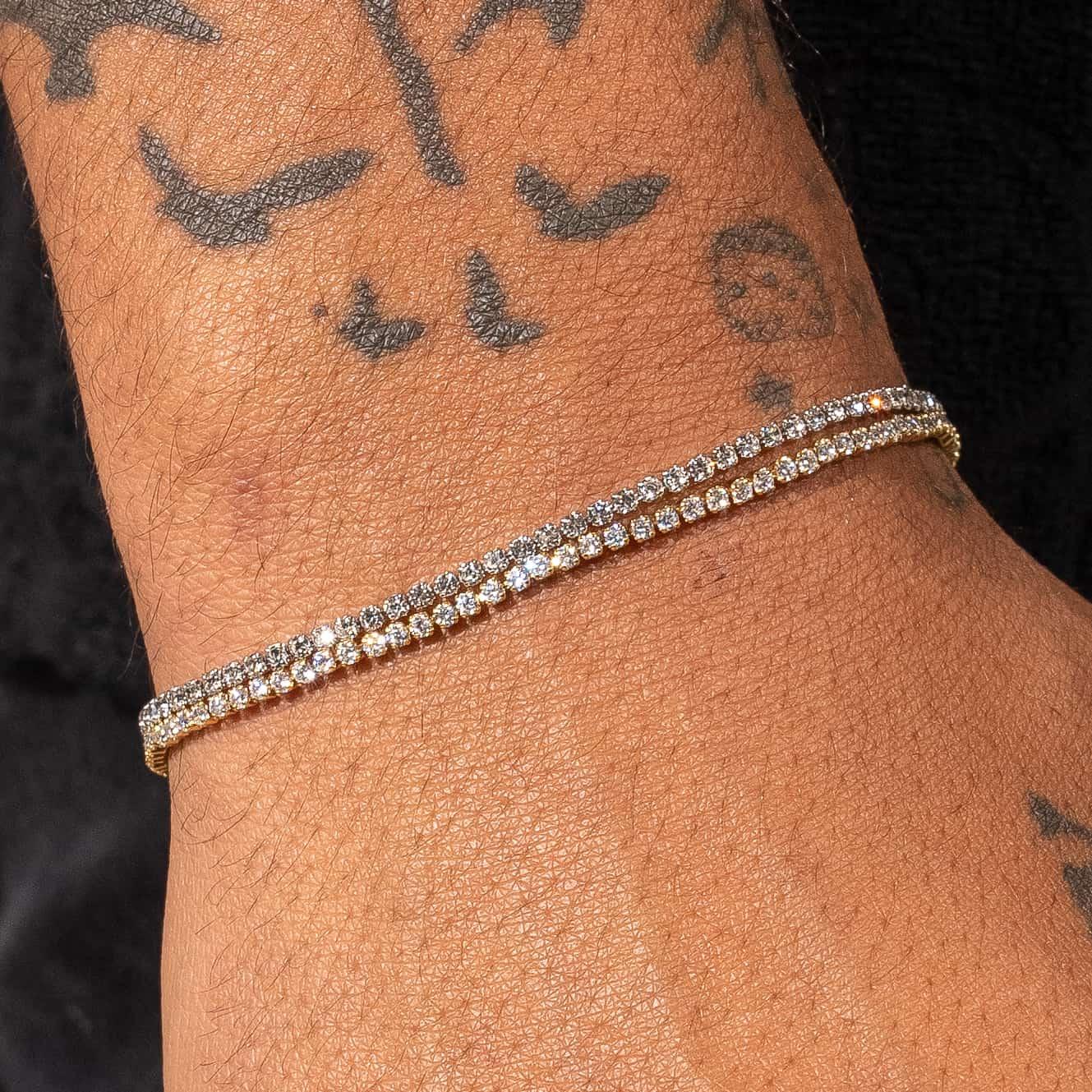 1.5mm Tennis Bracelet - Gold